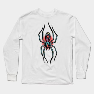 Neo Traditional Spider Long Sleeve T-Shirt